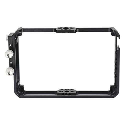 Image of Camera Field Monitor, Monitor Rig Protective Frame, 5.5 Inch Touch Screen DSLR Camera Field Monitor Compatible with Feelworld F5 Pro V2 / F5 Pro 5.5 inch w /Cable Clamp