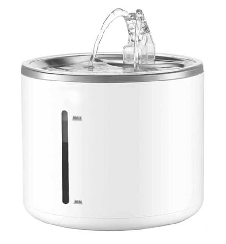 Fuente para gatos 2.6L con bandeja de acero inoxidable miniatura 1