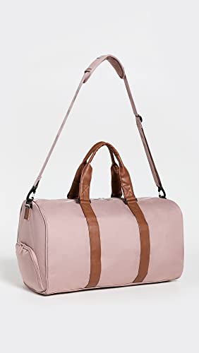 Image of Herschel Novel Duffel Bag, Ash Rose /Tan Synthetic Leather, Classic 42.5L