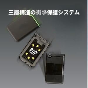Amazon | ポータブルHDD 2TB 耐衝撃 スリムタイプ USB3.1 Gen1