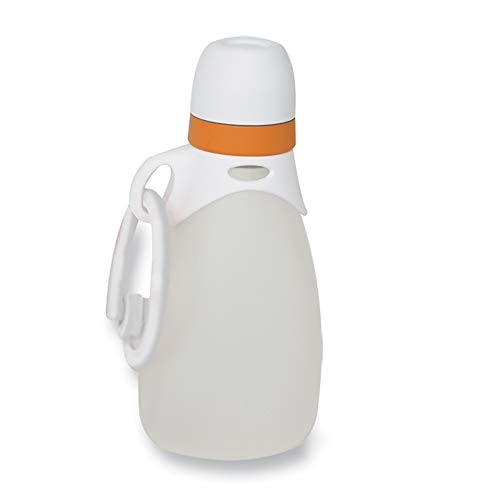 Infantino Gourde Réutilisable Blanche pour pressoir à purée "fait maison" Squeeze Station diversification alimentaire 005027