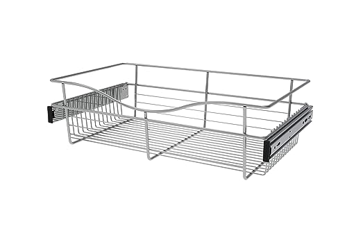 Rev-A-Shelf - CB-241407CR-1 - Chrome Closet Pull-Out Basket