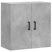 vidaXL Wandkast 60x31x60 cm bewerkt hout betongrijs