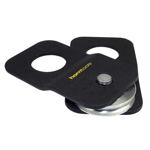 horntools Umlenkrolle für Seilwinden bis 9000lbs/4082 kg - Geeignet für Stahlseile & Kunststoffseile bis zu 11 mm Durchmesser - Extra Starke Bergehilfe - Offroad Getestet