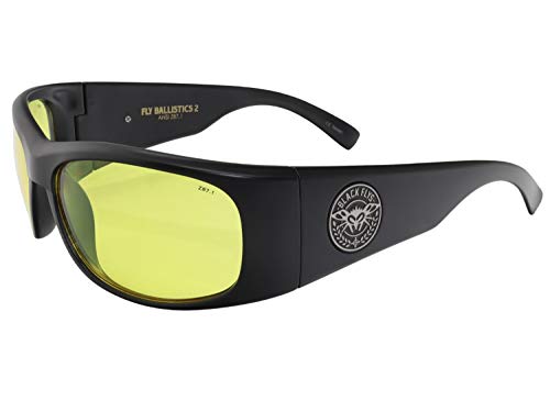 BLACK FLYS Sunglasses Fly Ballistics 2 / Safety Glass ANSI Z87.1