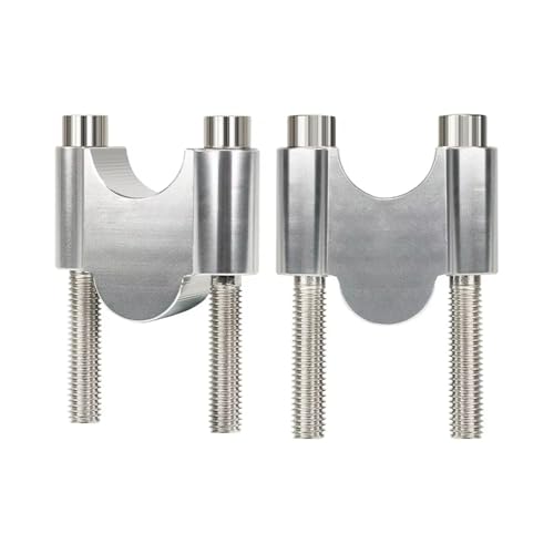 Rehausseur de guidon moto pour BMW R1200GS, support alu argent de 28 mm