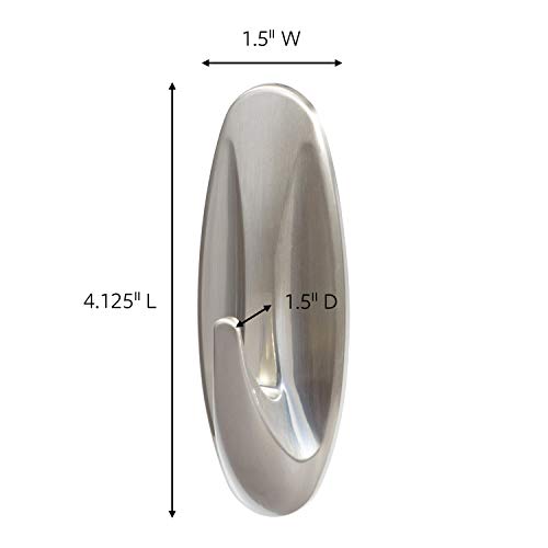 Command-Designer-Hook-Large-Brushed-Nickel-1-Hook-17083BN-ES-Great-for-dorm-decor