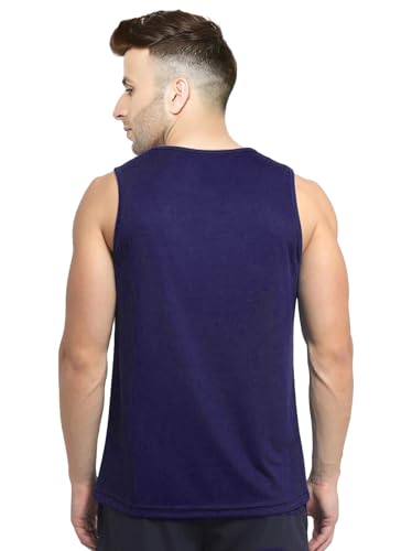 Image of Men's Sleeveless T-Shirt - 100% Pure Cotton, Nature Print - Comfortable Breathable Gym Tank Top