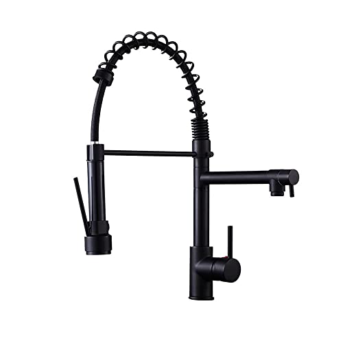 Torneira Gourmet 50cm com Misturador Monocomando Preta de Bancadabelccatgm50p-bl