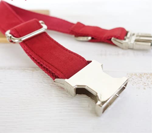 Laisse pour animaux collier de chien réglable en polyester souple 49-55cm - 4
