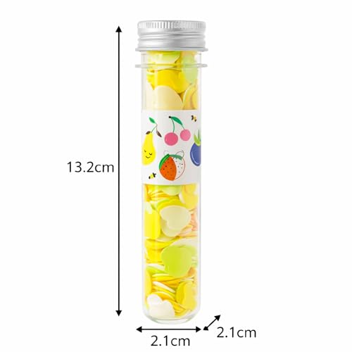 Image of Portable Paper Soap Sheets in Transparent Tube Bottle for Hand Washing (PAak of 2)