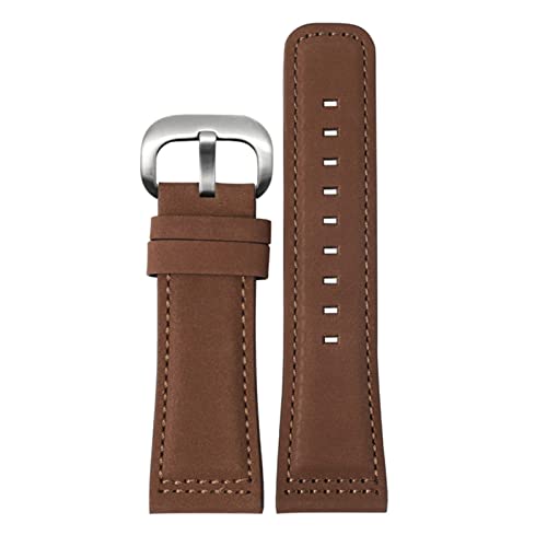 Bracelet en cuir marron 28 mm pour montres Sevenfriday séries Q M P et S