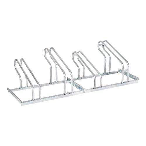 STIER Fahrradständer, für 4 Räder, feuerverzinkte Stahlkonstruktion,...