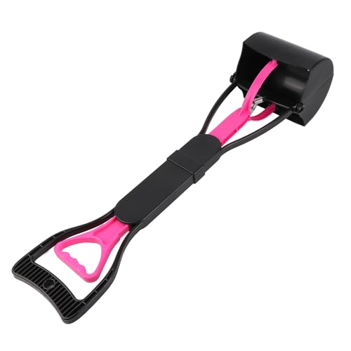Cuifati Pet Pooper Scooper Långt Handtag Avfallshanterare för Enkel Rengöring på Alla Ytor Husdjurstillbehör (L)
