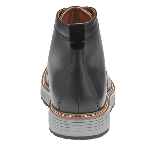 Johnston & Murphy Upton Lug Plain Toe Men’s Boot – Mens Leather Boots, Waterproof Casual Mens Work Boots3