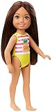  Barbie Mattel GHV57 - Beach Puppe Chelsea im Ananas Design