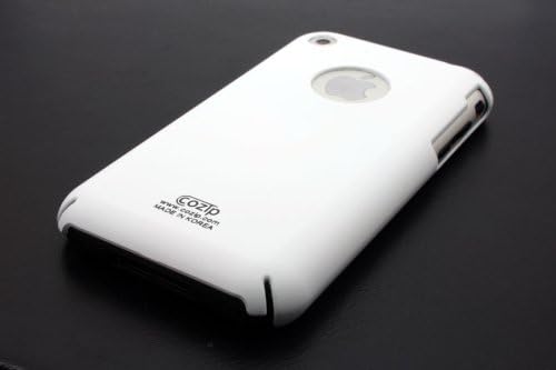Apple iPhone 1G Soft Polycarbonate Slim fit Case -White (Cozip Brand) Made in Korea