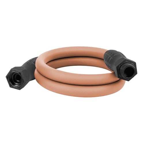 Image of Flexzilla Colors SwivelGrip Garden Hose 5 /8 in. x 5 ft., Lightweight All-Weather Water Hose, Durable and Flexible, Leak-Free Connections, Red Clay
