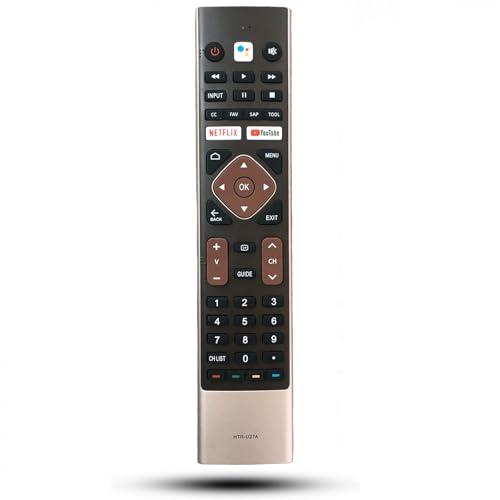Télécommande vocale HTR-U27E avec contrôle micro pour téléviseur Haier 4K UHD