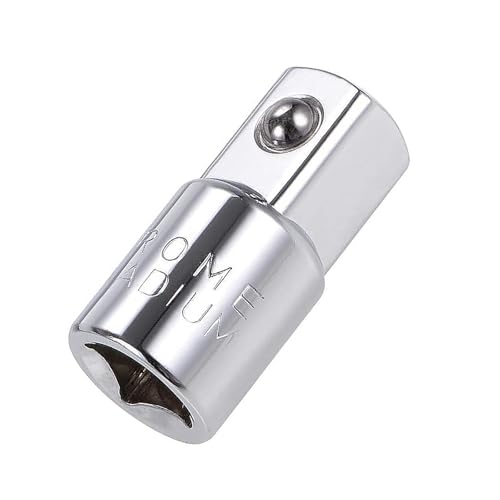 3/8 Inch Drive (F) X 1/2 Inch (M) Socket Adapter Female to Male(Silver)