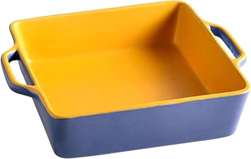 BQQB ���U�j�A �f�B�b�V�� ���[�W �f�B�[�v, �X�N�G�A ���U�j�A �p�� �n���h���t��, ���[�W �Z���~�b�N �ϔM�M �p��, ���� �x�[�L���O�f�B�b�V�� �I�[�u���v���[�t (25.7*21.1*6.5cm,�C�G���[)