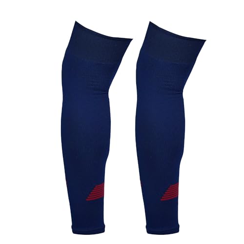 Image of CAPTAIN Nylon Streatchable UV Ray Protection Unisex Leg Sleeves Over The Knee Sports Sleeves