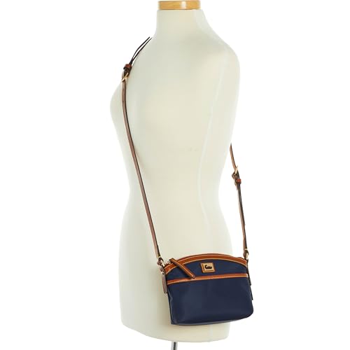 Dooney & Bourke Crossbody Bags for Women, Wayfarer Domed Nylon Crossbody Bag with Leather Strap & Front Pocket4
