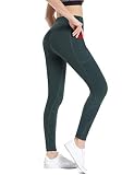 Along Fit Leggings con 3 bolsillos - 2 bolsillos laterales para tu MP3, celular o pañuelo, 1 bolsillo interior para guardar tus llaves o dinero en efectivo, muy práctico para hacer deporte.