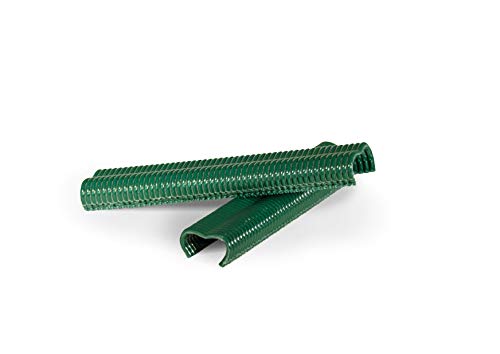 Agrafe Omega 16 galva plastifié vert pour réparer un grillage distendu