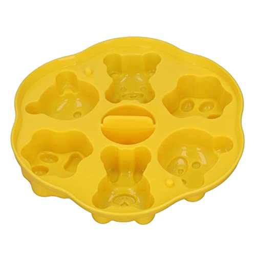 Molde de silicona para hielo en forma de oso y gato miniatura 3