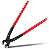 8.98 Inch Ear Clamp Pliers, Pincer Crimper Tool for Repairing Pipes, Fuel Lines, Installing or Removing Clamp (COLOR:As shown)