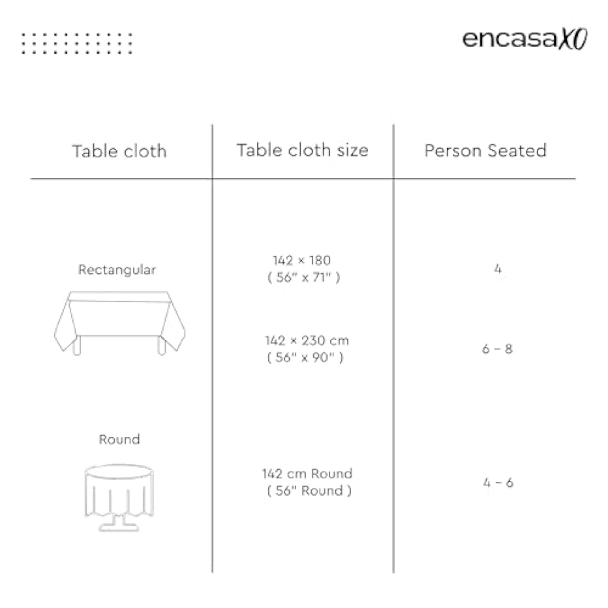 Cotton Dining Table Cloth for 6 to 8 Seater, Damask Design