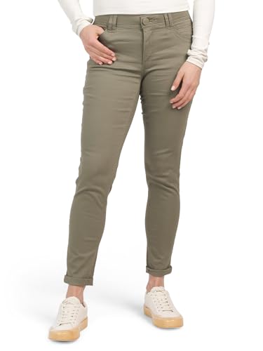 Democracy Women's Ab Solution Straight Leg Jean, Oak Tech, 10