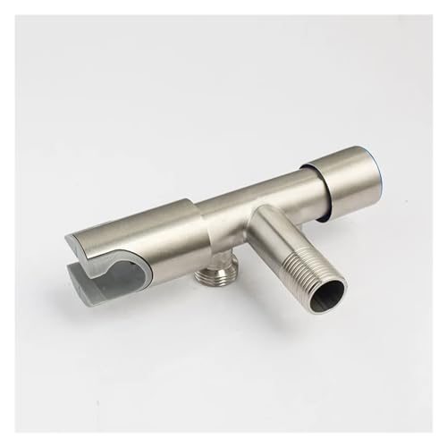 Robinet de toilette double buse de commande acier inoxydable 304 de salle de bains