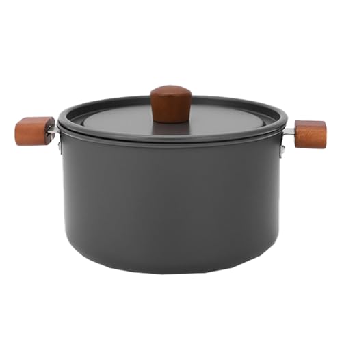 キャンプ クッカー クッカーセット キャンプ なべ 鍋セット アルミニウム合金 アウトドア 鍋 両手鍋 深型 直火 アルミ アウトドアケトル キャンピング 防災 登山用鍋 防錆 丸型 調理器具 2?4人に適応 軽量 収納袋付き 持ち運びに便利 (2.8L