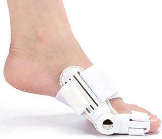 Bunion Corrector(2 Pieces)，Hallux Valgus Brace Splint Pads Bunion Big Toe Separators Straightener