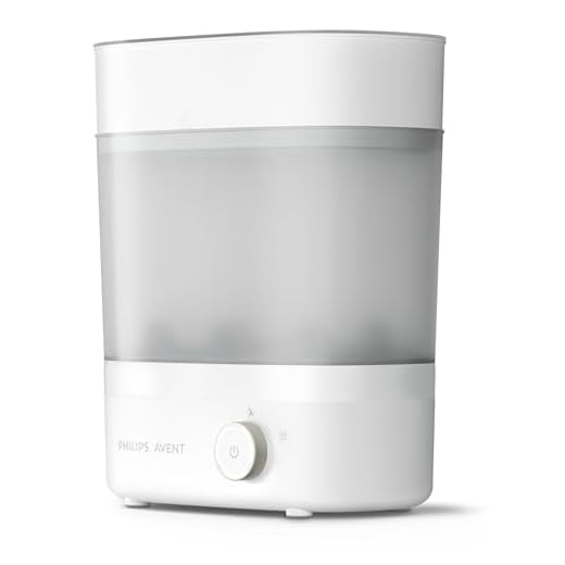 Philips Avent SCF293/00 Elektrischer 3-in-1 Dampfsterilisator, weiß, 1.78 kg