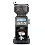 Sage - The Smart Grinder Pro – Kaffeemühle mit konischem Mahlwerk – programmierbar, automatisch, Edelstahl, Schwarz