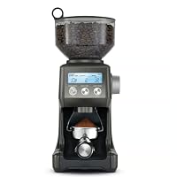 Sage - The Smart Grinder Pro – Kaffeemühle mit konischem Mahlwerk – programmierbar, automatisch, Edelstahl, Schwarz – Ansicht 1