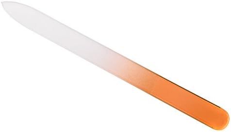 Crystal Glass Nail File 3.5" (Orange)