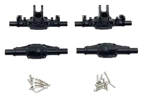 Moviziroten ���f���A�b�v�O���[�h�p�[�c FMS FCX24M D90 D110 �f�B�t�F���_�[�p�����W�p���[�o�[ 1/24 ���^??���t�����g����у��A�A�N�X���V�F�� RC �J�[�A�b�v�O���[�h�p�[�c (�u���b�N)(Black)