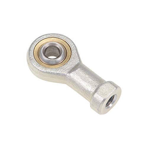 sourcing map 6mm Rod End Bearing M6x1.0mm Rod Ends Ball Joint Female Left Hand Thread