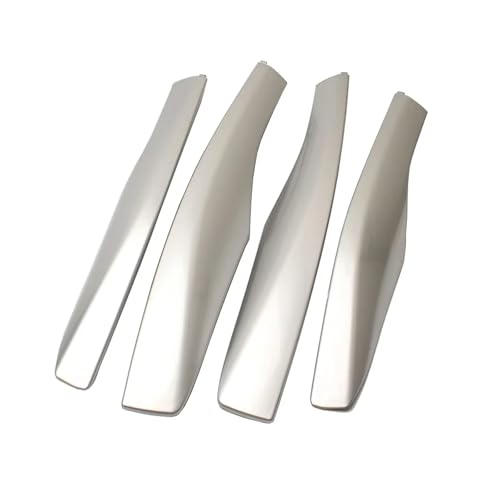 Bacas portaequipajes Reemplazo cubierta extremo riel portaequipajes plástico plateado para Lexus para RX350 para RX450 2010-2015 4 piezas portaequipajes