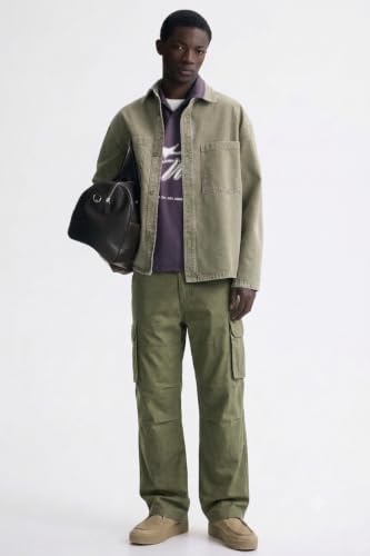 Image of Lymio Cargo for Men | Cotton Cargo Pant | Drawstring Waist Pant (Available Also Plus Size) (46-49)