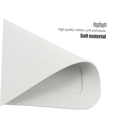 Plaque de base de baseball compacte et tapis de kickball blanc