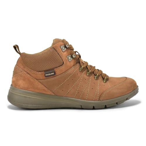 Woodland Men Cashew Brown Ankle Boots