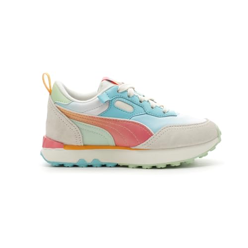 PUMA Toddler Girls Rider Fv Summer Ombre Lace Up Sneakers Shoes Casual - White
