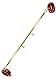Spreader Bar with Ankle Restraints – Red, Gold