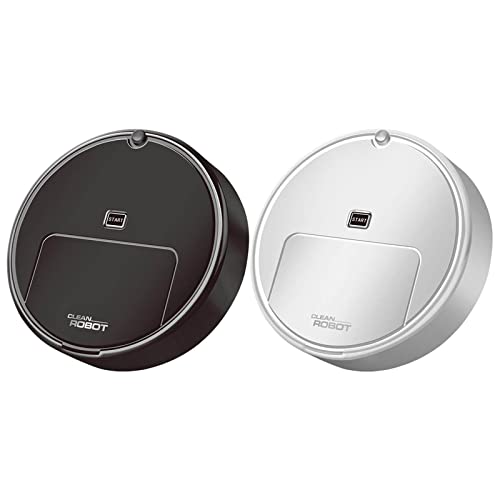 Image of Household Robot Automatic Vacuum Cleaner Floor Sweeping for Corner White