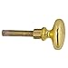 Baldwin 6721.EXT Interior and Exterior Turn Knob for 6751 and 6756, Polished Brass
